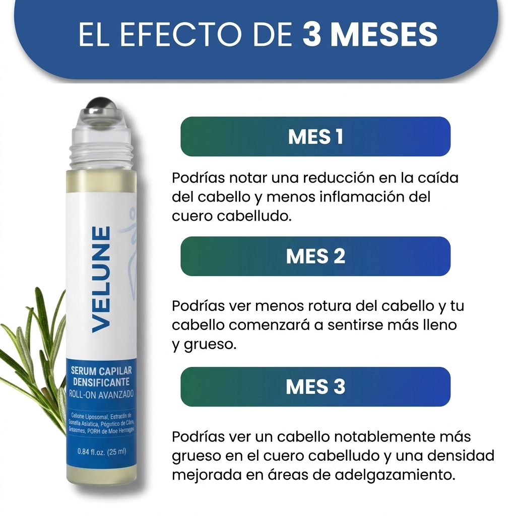 Velune Fortalecedor Capilar Roller