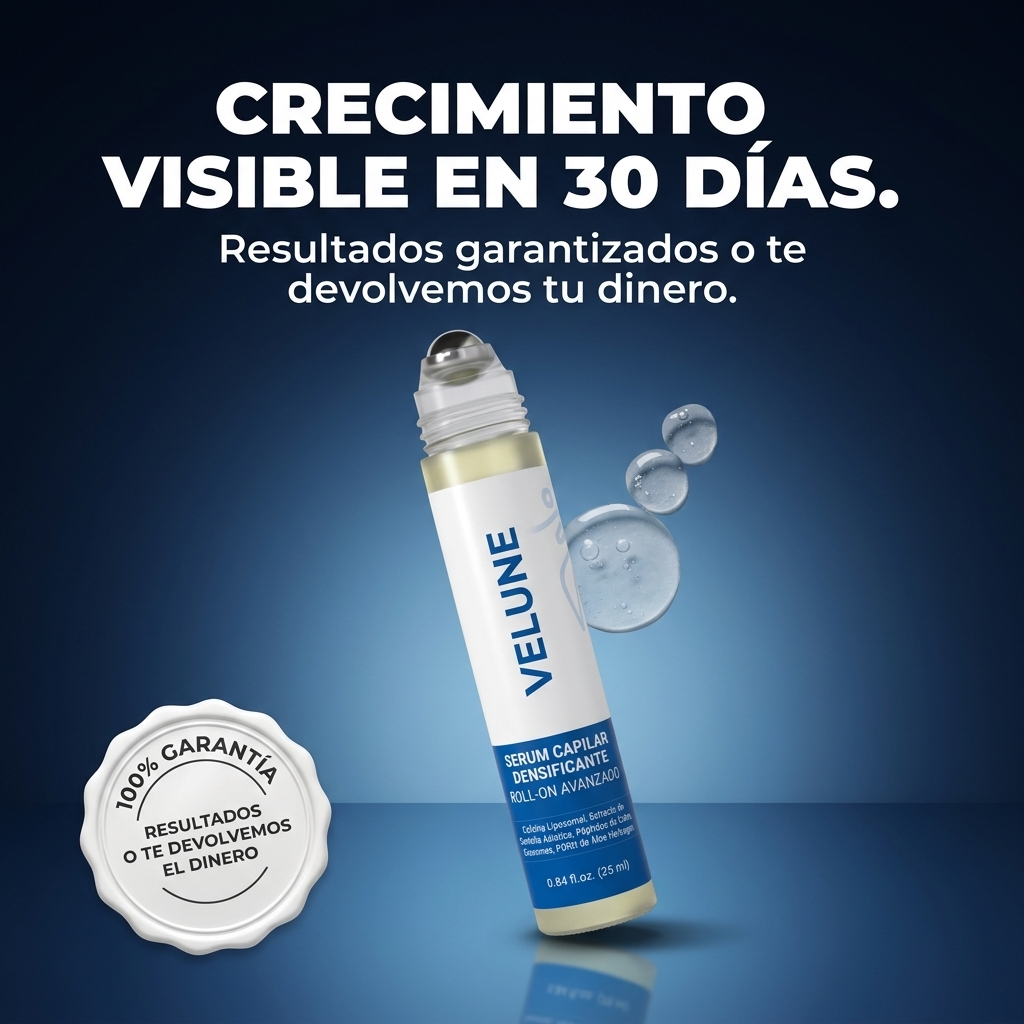 Velune Fortalecedor Capilar Roller